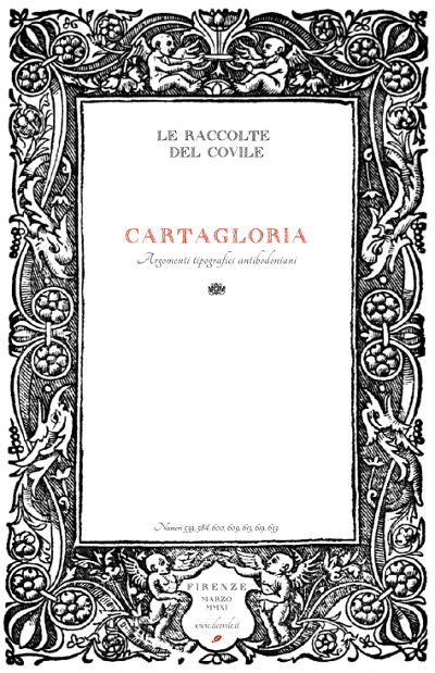 Copertina di Cartagloria