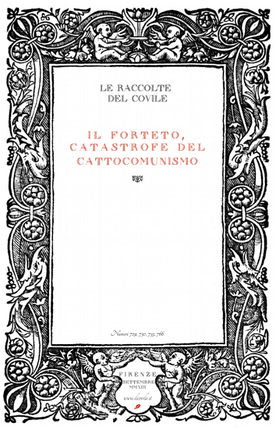 Copertina di Caso Forteto. La catastrofe del cattocomunismo fiorentino.