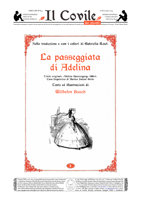 Copertina di La passeggiata di Adelina.