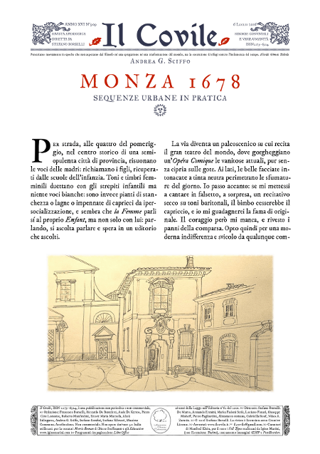Copertina di Monza 1678.