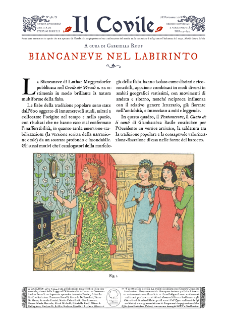 Copertina di Biancaneve nel labirinto.